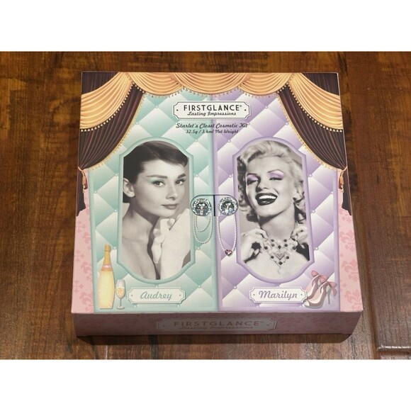 FirstGlance Audrey Hepburn Marilyn Monroe Lip Eye Starlet’s Closet Cosmetic Set
